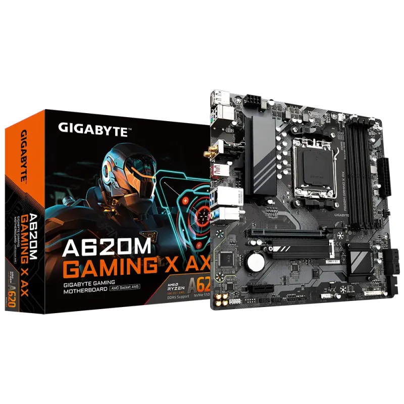 GIGABYTE 技嘉 A620M GAMING X AX MATX 主機板 (DDR5)