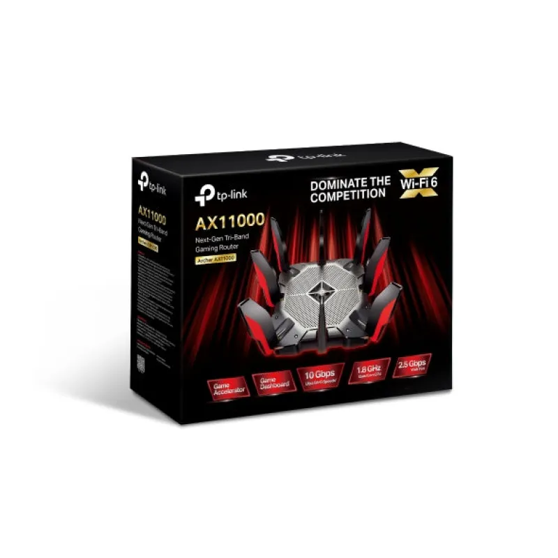 TP-Link Archer AX11000 AX11000 次世代三頻電競路由器