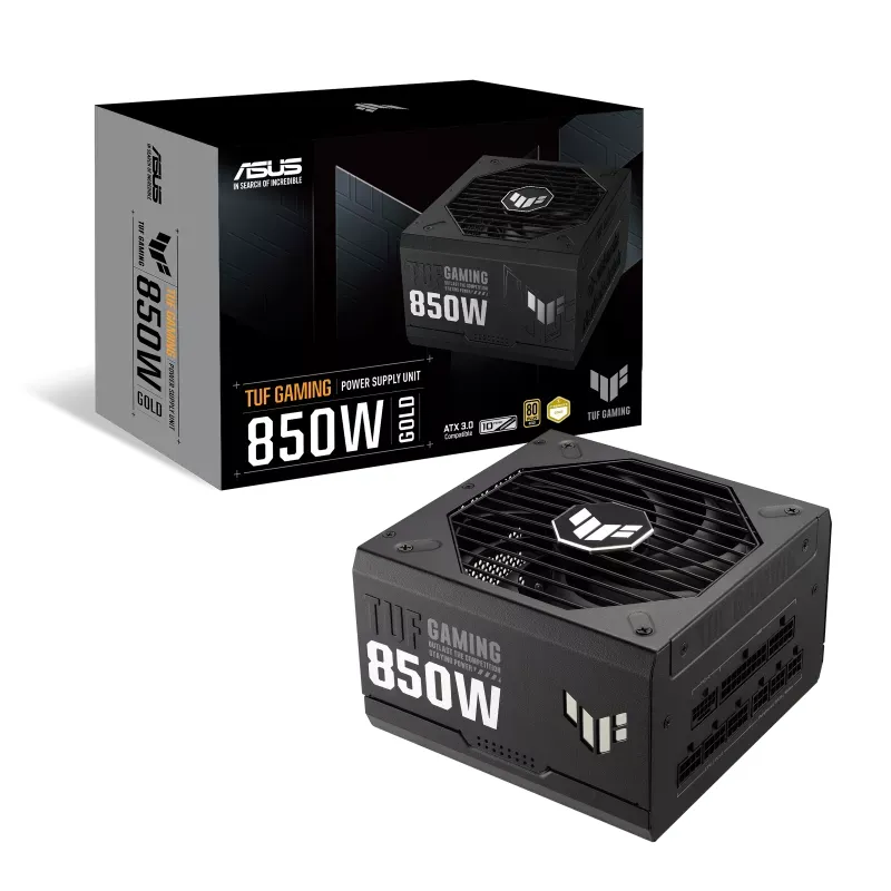 ASUS TUF GAMING 850W ATX3.0 (PCIe 5.0) 80Plus Gold 全模組 主機電源
