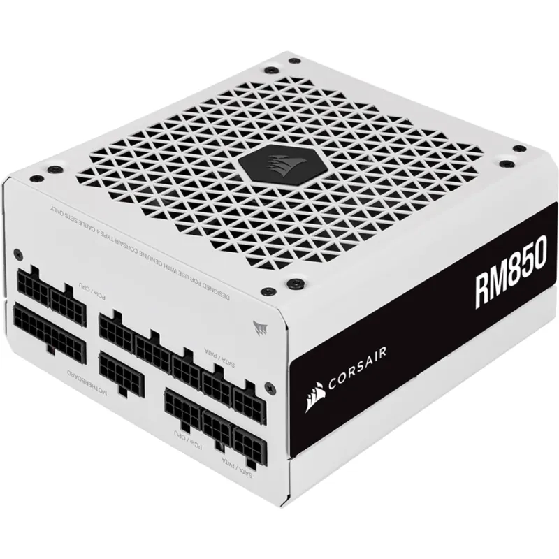 CORSAIR RM850X 850W 80Plus Gold Fully Modular 金牌 全模組 主機電源 白色