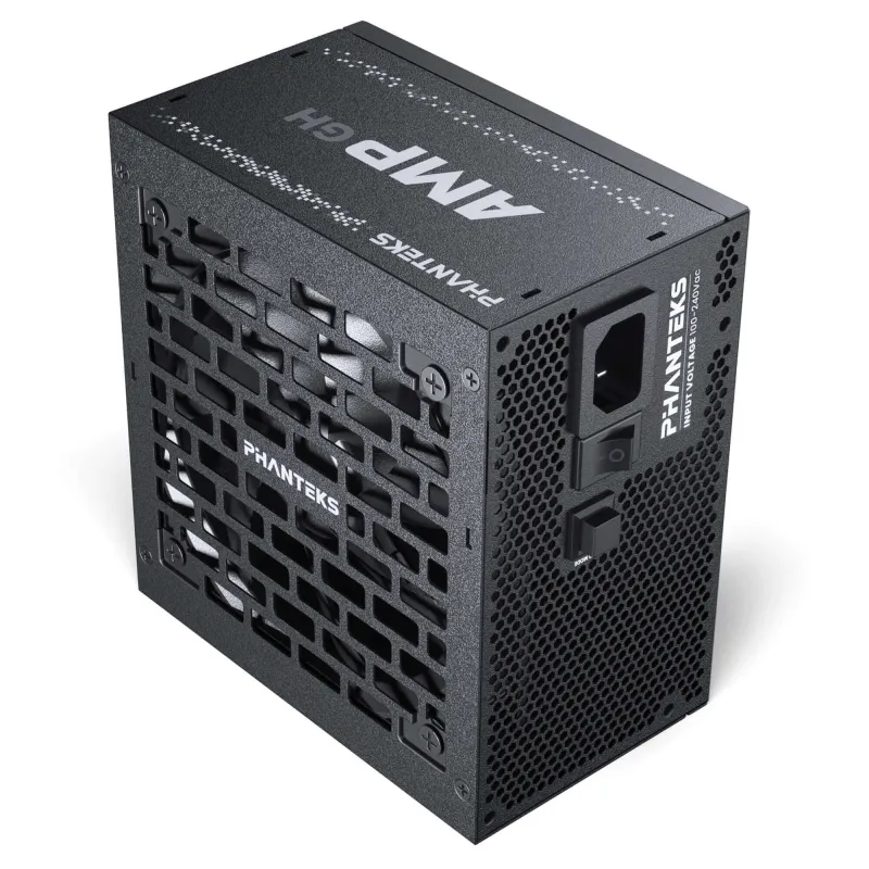 Phanteks AMP GH 全模組 主機電源 (黑/白) 750W/850W/1000W - 黑色 / 750W / Gold