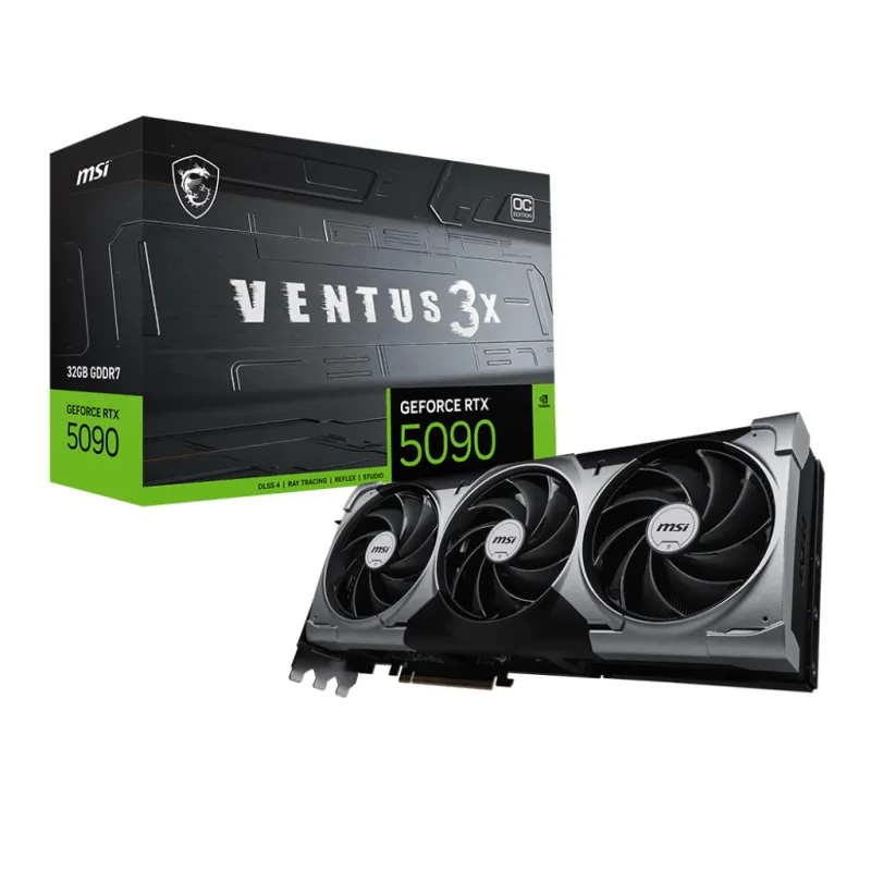 MSI 微星 GeForce RTX 5090 32G VENTUS 3X OC 顯示卡