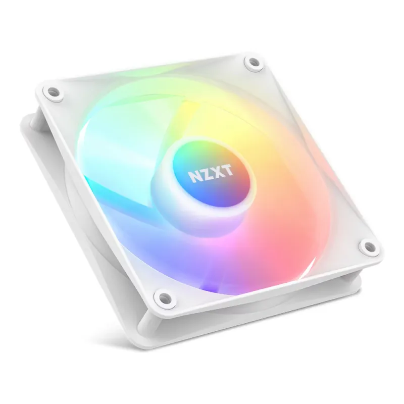 NZXT F120 RGB CORE 120mm 風扇 - White 白色