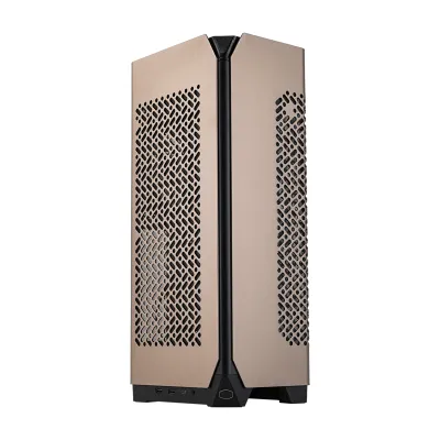 Cooler Master NCORE 100 MAX Mini-ITX Case 機箱 深灰 / 銅 包含 120mm水冷 & 850w 金牌 SFX 主機電源 - 銅色