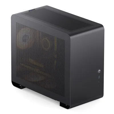 JONSBO U4mini Mesh MATX 機箱 (黑/白) - 黑色