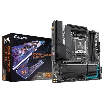 GIGABYTE 技嘉 B650M AORUS ELITE AX MATX 主機板 (DDR5)