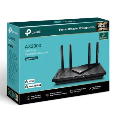 TP Link Archer AX55 AX3000 雙頻 Gigabit Wi-Fi 6 路由器