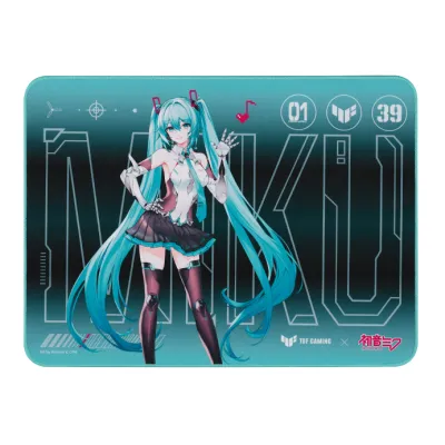 ASUS MIKU 初音未來TUF GAMING X HATSUNE MIKU初音未來 P1 Hatsune Miku Edition 電競鼠墊
