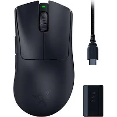 Razer DeathAdder V3 Pro 無線遊戲滑鼠+ HyperPolling Wireless Dongle Bundle 無線轉接器套裝