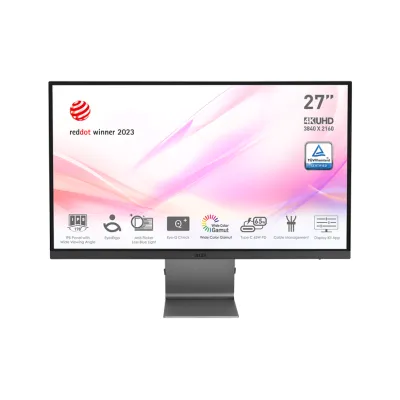 MSI 微星 MODERN MD271UL MONITOR 專業顯示器 (27" IPS 4K UHD 60Hz Adaptive Sync Type C) - 3840 x 2160