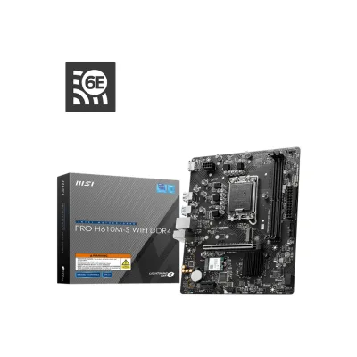 MSI 微星 PRO H610M-S WIFI D4 MATX 主機板 (DDR4)