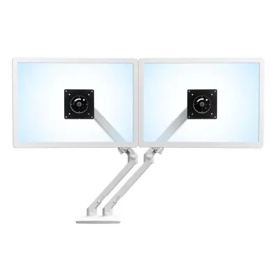 ERGOTRON MXV 台式雙顯示器支臂, 45-496-216 - 白色
