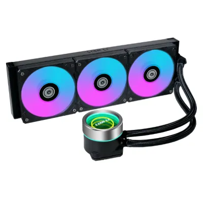 LIAN LI 聯力 GALAHAD II TRINITY 360 水冷散熱器 360mm AIO - 黑色 / ARGB 菊花鏈散熱器風扇