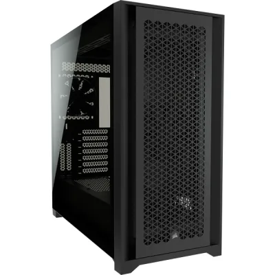 Corsair 5000D AIRFLOW Tempered Glass Mid-Tower ATX PC CASE - 黑色