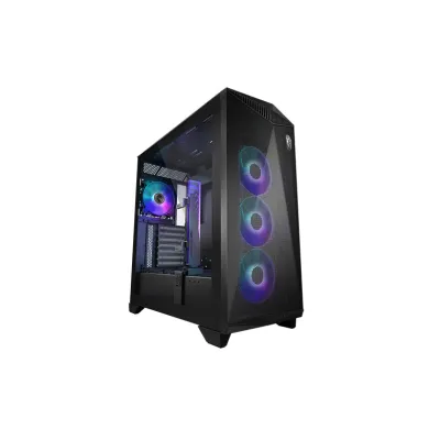 MSI 電競機箱 MPG GUNGNIR 300R AIRFLOW E-ATX Mid-Tower CASE 電競機箱 黑/白 - 黑色