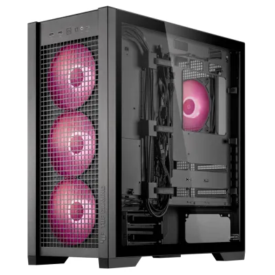 ASUS TUF Gaming GT302 ATX Mid-Tower Compact Case 背插式ARGB機箱 - 黑色
