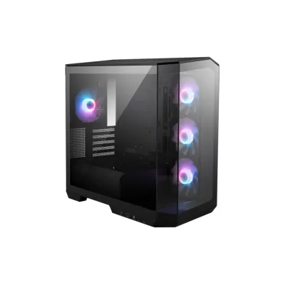 (附送4把ARGB風扇) MSI 微星 MAG PANO M100R PZ m-ATX 機箱 - 黑色