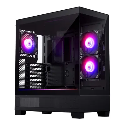 Phanteks XT View Tempered Glass e-ATX Case 中塔機箱 強化玻璃 - 黑色