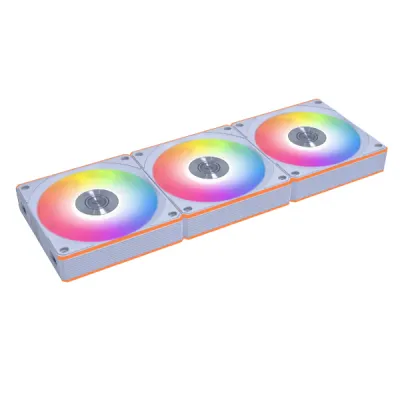 LIAN LI UNI FAN CL Wireless 120mm 3 in 1 風扇套裝 - White 白色